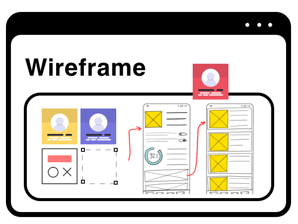 Wireframe image