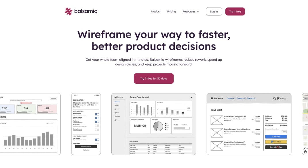 想設計一個網站先搞懂Wireframe是什麼四常見Wireframe工具介紹與選擇建議_Balsamiq